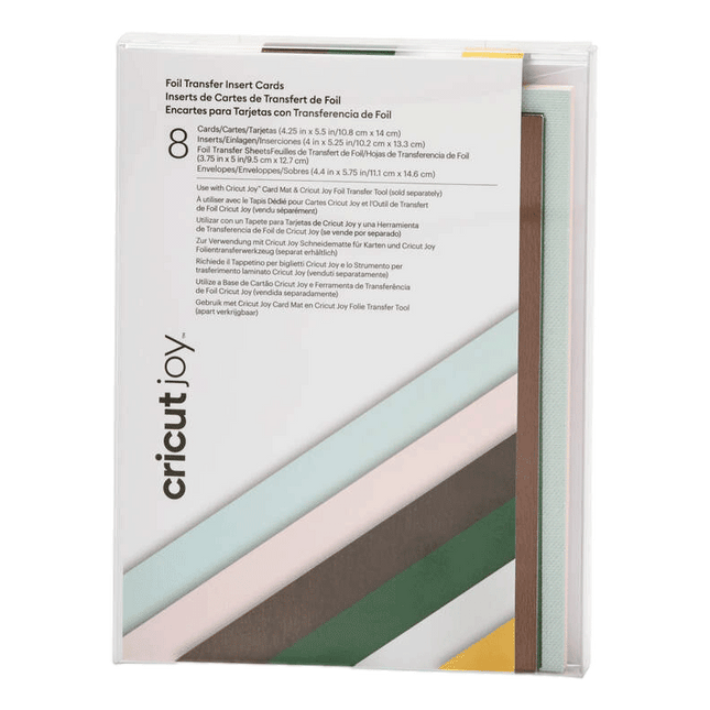 Cricut Joy™ Foil Transfer Insert Cards Sampler - A2