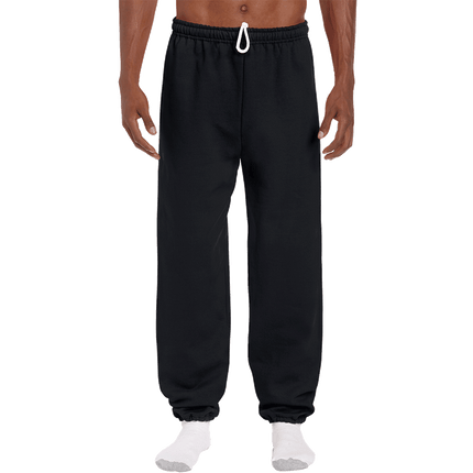 18200 Adult Sweatpants by Gildan. Shown in Black, sold by RQC Supply Canada.