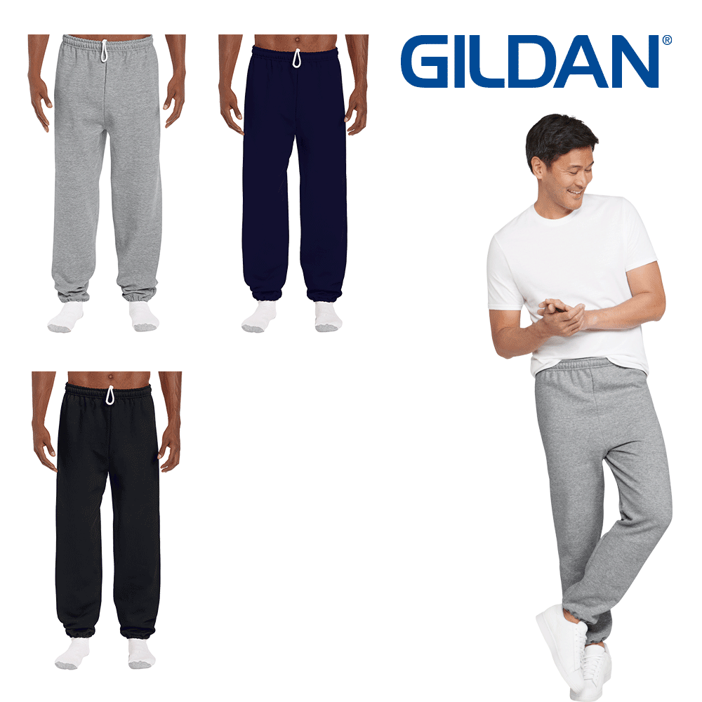 18 Pieces Adult Unisex Gildan Ash Grey Adult Sweatpants,size Small