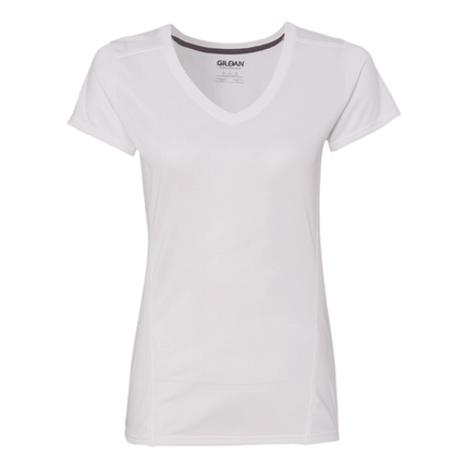 4v00l Ladies Performance Polyester T-shirt sold by RQC Supply Canada.
