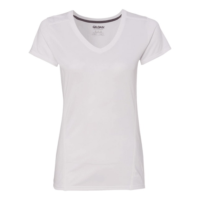 4v00l Ladies Performance Polyester T-shirt sold by RQC Supply Canada.
