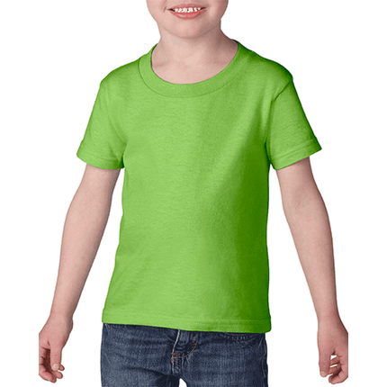 64600P Toddler Softstyle Short Sleeve T-Shirt by Gildan. Shown in Lime Green, sold by RQC Supply Canada.