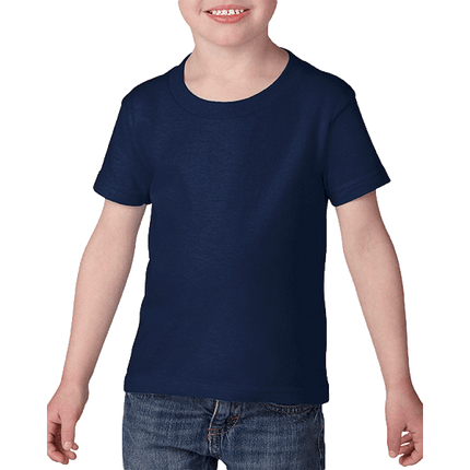 64600P Toddler Softstyle Short Sleeve T-Shirt by Gildan. Shown in Navy Blue, sold by RQC Supply Canada.