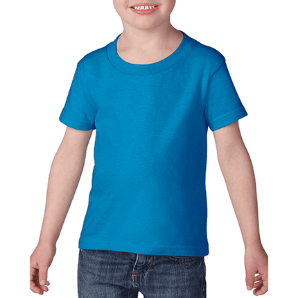 64600P Toddler Softstyle Short Sleeve T-Shirt by Gildan. Shown in Sapphire, sold by RQC Supply Canada.