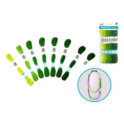 Go Green Embroidery Floss sold by RQC Supply Canada