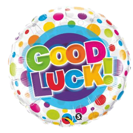 Good Luck Foil Balloons sold by RQC Supply Canada located in Woodstock, Ontario