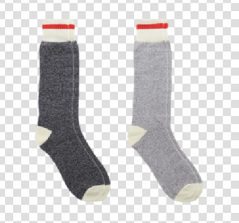 Get your Men's Grey Work Socks now in stock at RQC Supply Canada