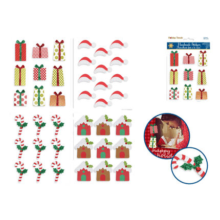Holiday Icons Scrapbooking Stickers sold by RQC Supply Canada located in Woodstock, Ontario