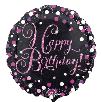 Round Pink Celebration Birthdays sold by RQC Supply Canada located in Woodstock, Ontario