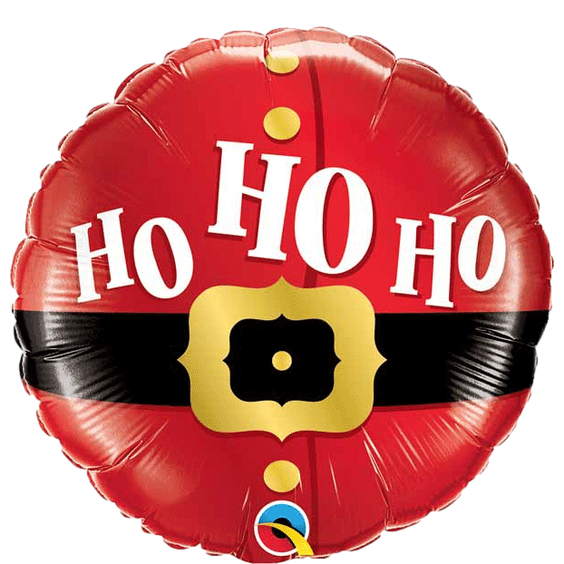 Ho Ho Ho Santa Belt Balloons sold by RQC Supply Canada located in Woodstock, Ontario