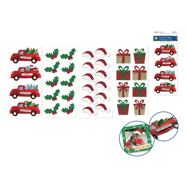 Holiday Stickers Christmas Scrapbooking sold by RQC Supply Canada located in Woodstock Ontario