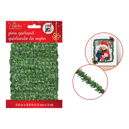 Pine Garldand 1.5cm x 3 m Holiday Essentials sold by RQC Supply Canada