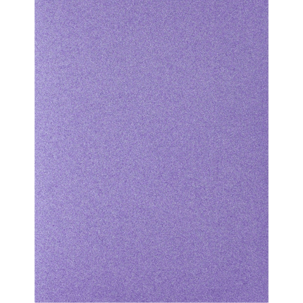 Get your Glitter Cardstock in 8.5" x 11" width now sold at RQC Supply Canada located in Woodstock, Ontario, showing iridescent lilac glitter scrapbooking paper