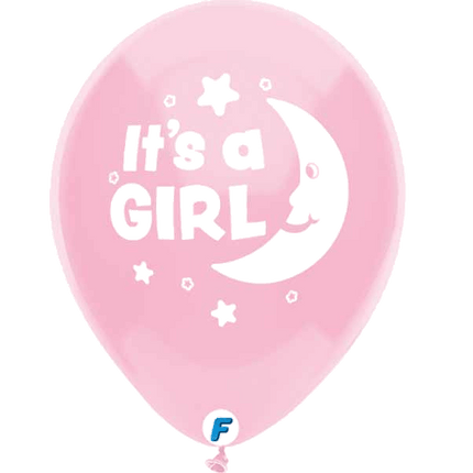 It's a girl Baby Shower Balloons sold by RQC Supply Canada located in Woodstock, Ontario