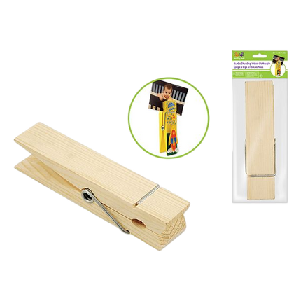 Extra Jumbo Standing Clothespin sold by RQC Supply Canada