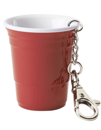 Red Cup Shooter Keychain - Red Cup Living