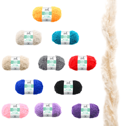 Needlecraft Soft n Fluffy Yarn Balls sold by RQC Supply Canada