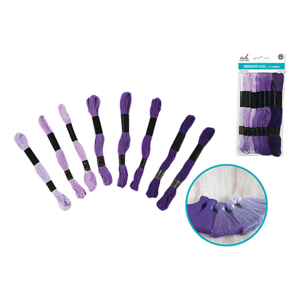Lavender Embroidery Floss sold by RQC Supply Canada