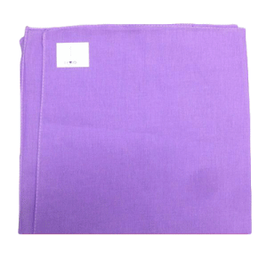 Lavender Solid Colour Cotton Square Bandanas sold by RQC Supply Canada
