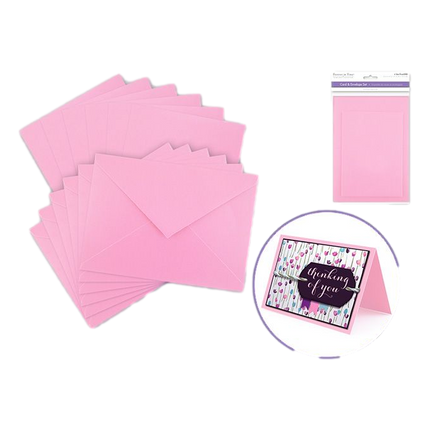 Light Pink Card Making Envelope Set sold by RQC Supply Canada  Edit alt text