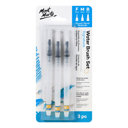 Mont Marte Water Brush Set sold by RQC Supply Canada located in Woodstock, Ontario