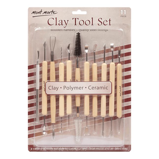 Mont Marte Clay Tool set sold by RQC Supply Canada located in Woodstock, Ontario