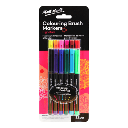 Mont Marte Adult Colouring Markers sold by RQC Supply Canada located in Woodstock, Ontario