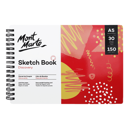 MONT MARTE Discovery Sketch Book 150g A5 - 30pgs
