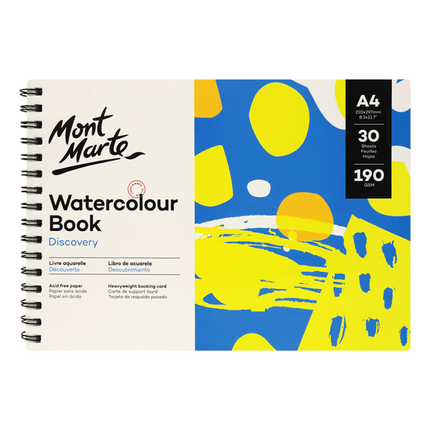Watercolour Sketch Book with coil sold by RQC Supply Canada located in Woodstock, Ontario