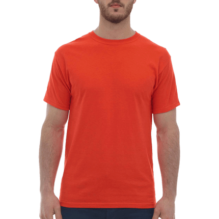Orange Cotton Short Sleeve T-shirt - M&O