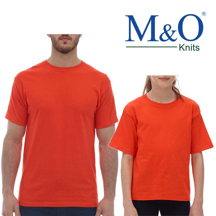 M&O Orange Tshirts sold by RQC Supply Canada