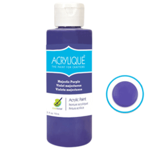 Majestic Purple Acrylic Paint 4oz sold by RQC Supply Canada