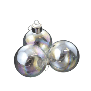 Miniature Christmas Ornaments - (Set of 3 Gift Boxed)