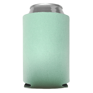 Mint Foam Can Coolers, beer can holders sold by RQC Supply Canada