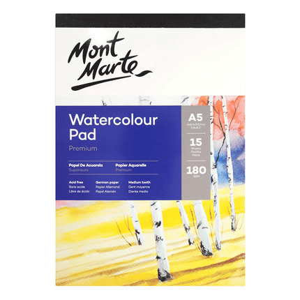 Water Colour Pad A5 sold by RQC Supply Canada an art supply store located in Woodstock, Ontario