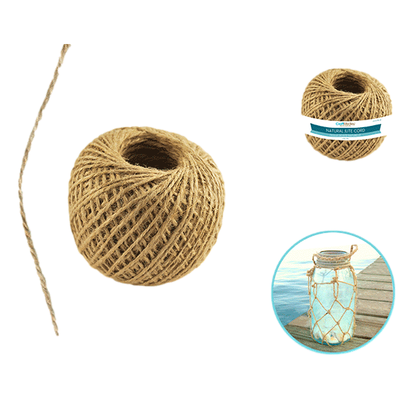 Multicraft Jute Cord 3ply 80g-Natural