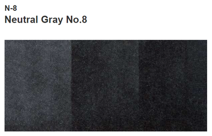 Neutral Gray 8 Copic Ink Markers sold by RQC Supply Canada located in Woodstock, Ontario