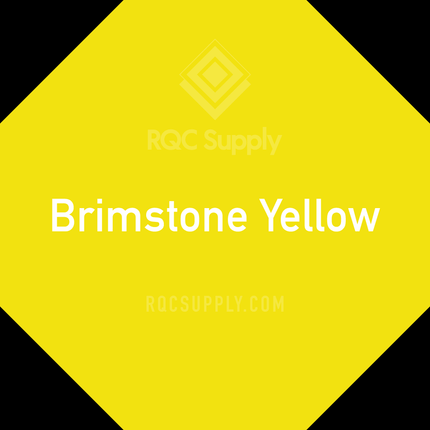 Oracal 651 Permanent Adhesive Vinyl. Shown in Brimstone Yellow  sold by RQC Supply Canada.