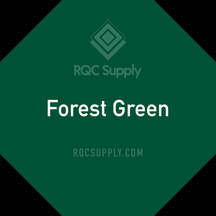 Oracal 651 Permanent Adhesive Vinyl. Shown in Forest Green sold by RQC Supply Canada.