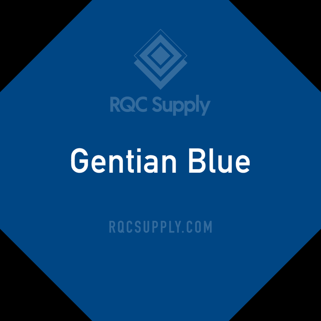 Oracal 651 Permanent Adhesive Vinyl. Shown in Gentian Blue sold by RQC Supply Canada.