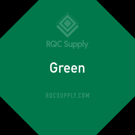 Oracal 651 Permanent Adhesive Vinyl. Shown in Green sold by RQC Supply Canada.