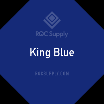 Oracal 651 Permanent Adhesive Vinyl. Shown in King Blue sold by RQC Supply Canada.