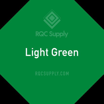 Oracal 651 Permanent Adhesive Vinyl. Shown in Light Green sold by RQC Supply Canada.