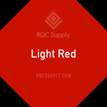 Oracal 651 Permanent Adhesive Vinyl. Shown in Light Red sold by RQC Supply Canada.
