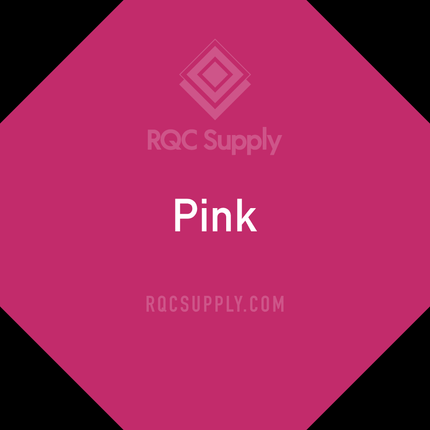 Oracal 651 Permanent Adhesive Vinyl. Shown in Pink sold by RQC Supply Canada.