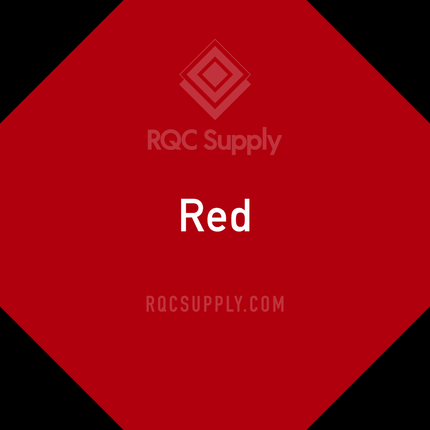 Oracal 651 Permanent Adhesive Vinyl. Shown in Red sold by RQC Supply Canada.
