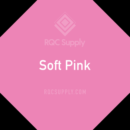 Oracal 651 Permanent Adhesive Vinyl. Shown in Soft Pink sold by RQC Supply Canada.