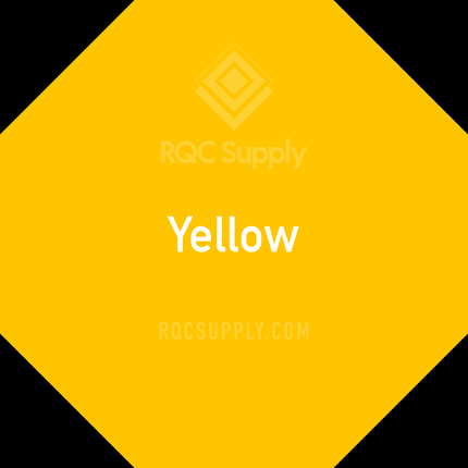 Oracal 651 Permanent Adhesive Vinyl. Shown in Yellow sold by RQC Supply Canada.