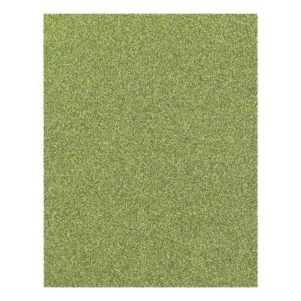 Get your Glitter Cardstock in 8.5" x 11" width now sold at RQC Supply Canada located in Woodstock, Ontario, showing olive green glitter scrapbooking paper