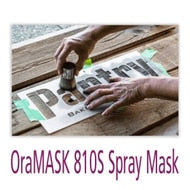 Oramask 810 Masking Film - Stencil Craft Paint mask DIY Sheets or